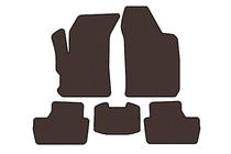 Chery Beat 2009-2015 Rubber Floor Mats Carsuit (Brown) photo 1