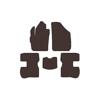 Rubber Floor Mats Carsuit (Brown) photo 1