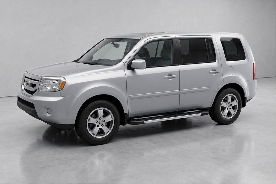 Honda Pilot 2008-2015 Side Steps RedLine V1 (2 pcs, Aluminum) Image