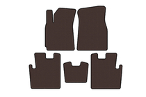 Chery Tiggo 1 2005-2016 Rubber floor mats Carsuit (2009-2013, brown) photo 1