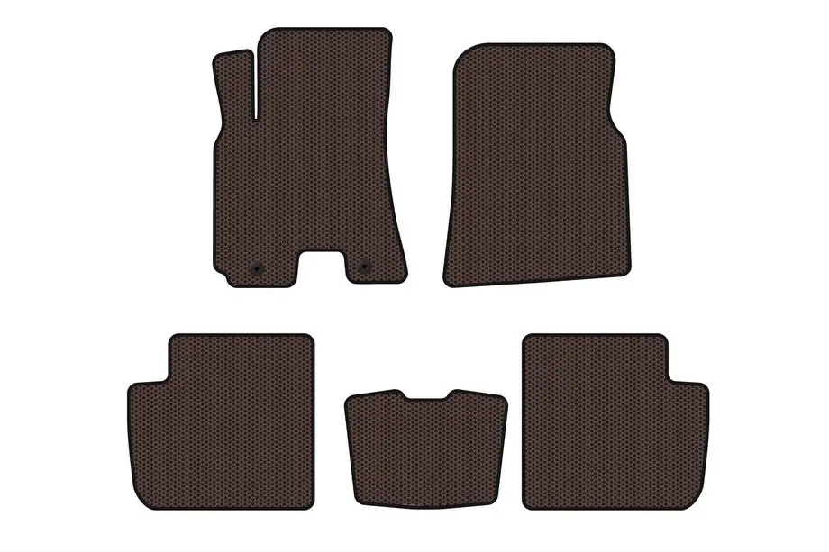 Chery Tiggo 3 2005- Rubber Floor Mats Carsuit (Brown) Image
