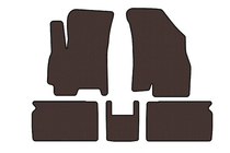 Chery Tiggo 4 2017- Rubber Floor Mats Carsuit (Brown) photo 1