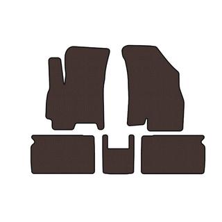 Rubber Floor Mats Carsuit (Brown) photo 1
