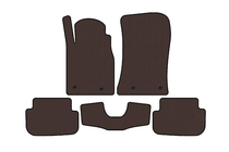 Chevrolet Camaro 2009-2015 Rubber Floor Mats Carsuit (Brown) photo 1