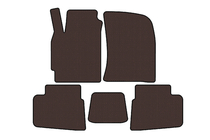 Chevrolet Evanda 2000-2006 Rubber Floor Mats Carsuit (Brown) photo 1