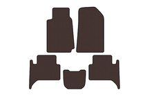 Chevrolet Trailblazer 2012-2019 Rubber floor mats Carsuit (2 rows, brown) photo 1