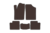 Citroen Berlingo 1996-2008 Rubber Floor Mats Carsuit (Brown) photo 1