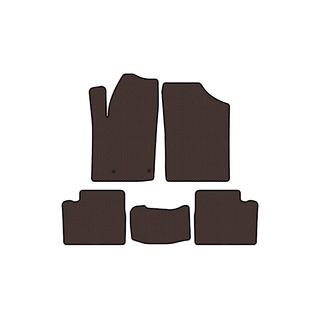 Rubber Floor Mats Carsuit (Brown) Citroen Berlingo 1996-2008 photo 1