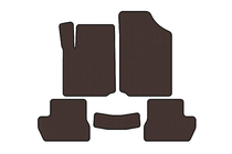 Citroen C-2 2003-2009 Rubber Floor Mats Carsuit (Brown) photo 1