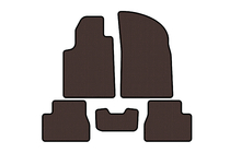 Citroen C-3 2002-2009 Rubber Floor Mats Carsuit (Brown) photo 1
