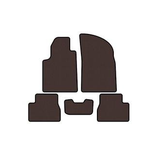 Rubber Floor Mats Carsuit (Brown) photo 1
