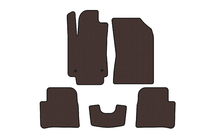 Citroen C-3 2016-2023 Rubber floor mats Carsuit (HB, brown) photo 1