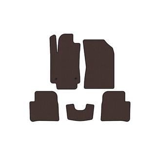 Rubber floor mats Carsuit (HB, brown) Citroen C-3 2016-2023 photo 1