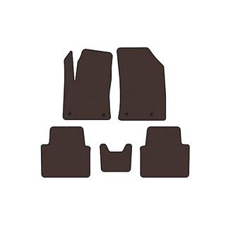 Rubber Floor Mats Carsuit (Brown) Citroen C-3 Aircross 2017-2024 photo 1