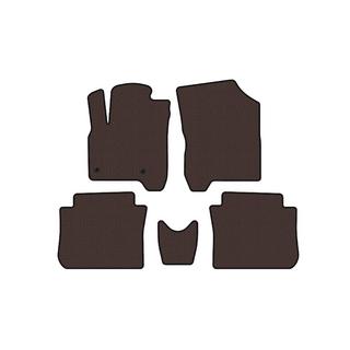 Rubber Floor Mats Carsuit (Brown) Citroen C-3 Picasso 2010-2017 photo 1