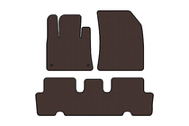 Citroen C-4 Picasso 2013–2022 Rubber Floor Mats Carsuit V1 (2 Rows, Brown) photo 1