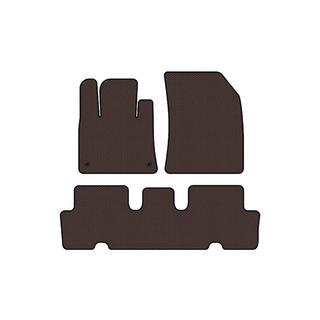 Rubber Floor Mats Carsuit V1 (2 Rows, Brown) Citroen C-4 Picasso 2013–2022 photo 1
