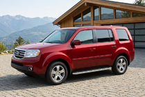 Honda Pilot 2008-2015 Side Steps Maydos V1 (2 pcs, Aluminum & Stainless Steel) photo 1