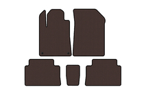 Citroen C-5 2001-2008 Rubber Floor Mats Carsuit (Brown) photo 1