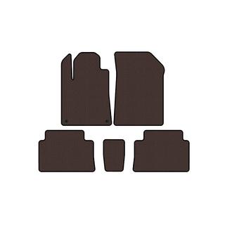 Rubber Floor Mats Carsuit (Brown) photo 1
