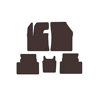 Rubber floor mats Carsuit (Floor-mounted accelerator, brown) photo 1