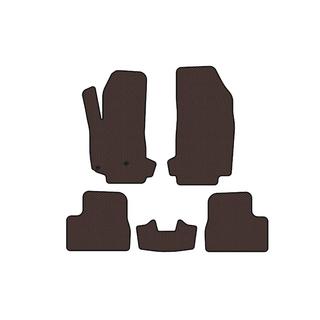 Rubber Floor Mats Carsuit V-2 (Brown) photo 1