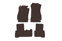 Citroen Nemo 2007-2017 Rubber Floor Mats Carsuit (Brown) photo 1