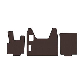 Rubber Floor Mats Carsuit (Brown) photo 1