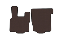 DAF XF105 2005-2013 Rubber Floor Mats Carsuit (Brown) photo 1
