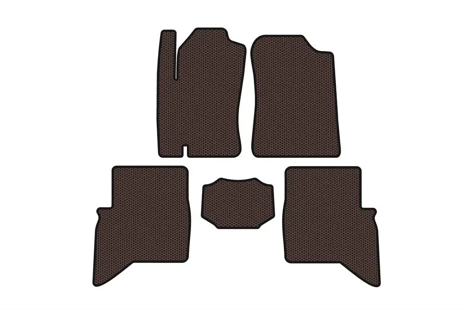 Daihatsu Terios 2006-2017 Rubber Floor Mats Carsuit (Brown) Image