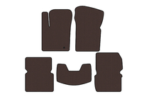 Dodge Avenger 2007-2014 Rubber Floor Mats Carsuit (Brown) photo 1