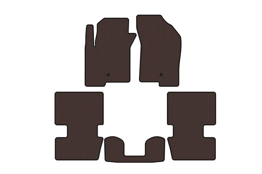 Dodge Caliber 2006-2011 Rubber floor mats Carsuit (HB, brown) Image