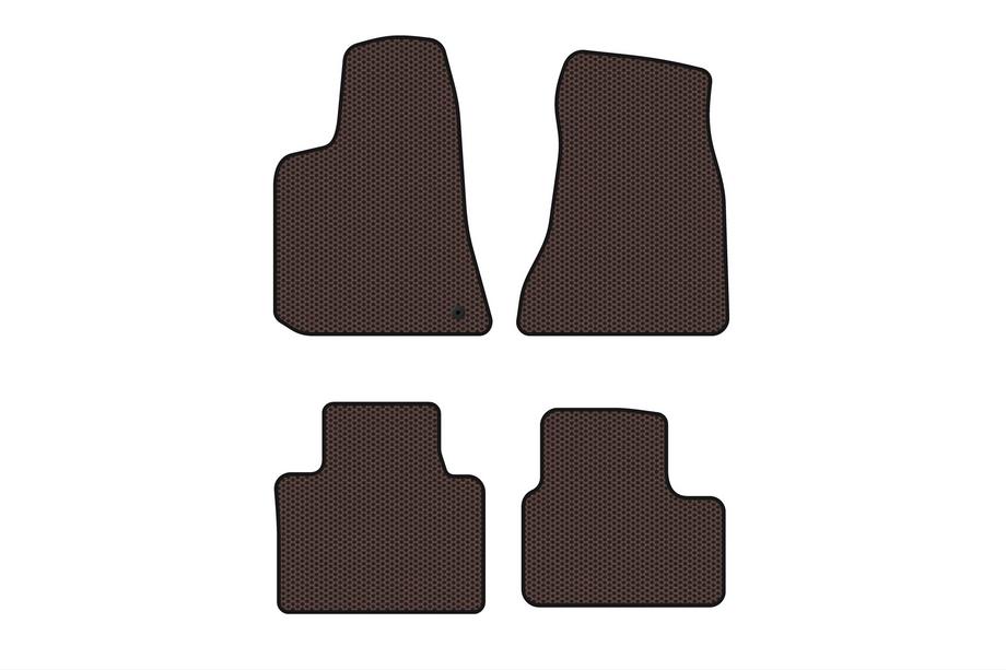 Dodge Charger 2005-2010 Rubber floor mats Carsuit (2005-2010, brown) Photo 1