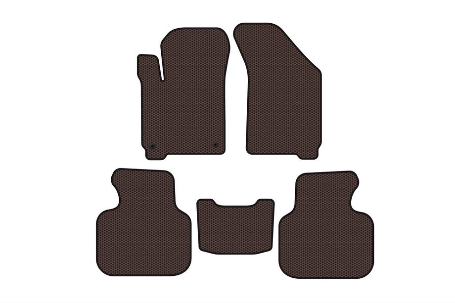 Dodge Journey 2008-2020 Rubber floor mats Carsuit (2008-2011, brown) Image