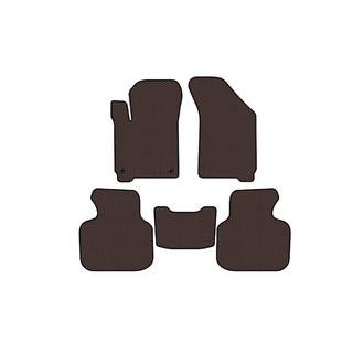 Rubber floor mats Carsuit (2011-2020, 7-seater, brown) photo 1