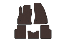 Fiat 500/500L 2013-2022 Rubber floor mats Carsuit (for 500L, brown) photo 1