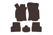 Fiat Albea 2002-2012 Rubber Floor Mats Carsuit (SD, Brown) photo 1
