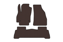 Fiat Fiorino/Qubo 2008-2024 Rubber Floor Mats Carsuit (For Fiorino, Brown) photo 1