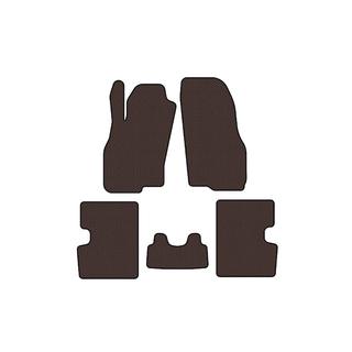 Rubber Floor Mats Carsuit (HB, 5-Door, Pre-Facelift, Brown) Fiat Punto Grande/EVO 2006-2018 photo 1