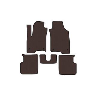 Rubber Floor Mats Carsuit (Brown) photo 1
