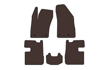 Fiat Tipo 2016- Rubber Floor Mats Carsuit (SD, Brown) photo 1