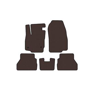 Rubber Floor Mats Carsuit (Brown) photo 1