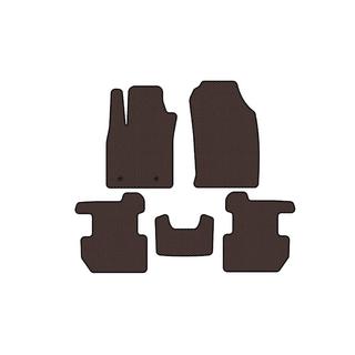 Rubber Floor Mats Carsuit (2018-2022, Brown) Ford Ecosport 2013-2022 photo 1