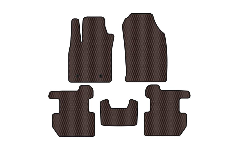 Ford Ecosport 2013-2022 Rubber Floor Mats Carsuit (2018-2022, Brown) Image
