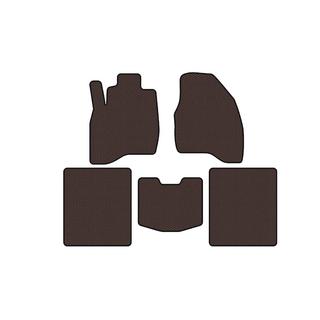 Rubber floor mats Carsuit (2015-2019, 5-seater, brown) photo 1