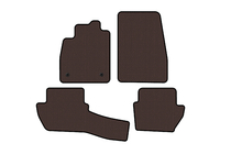 Ford Fiesta 2017- Rubber Floor Mats Carsuit (Brown) photo 1
