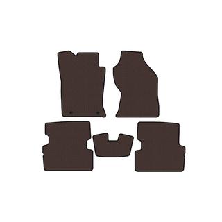 Rubber floor mats Carsuit (2001-2005, SW, brown) Ford Focus I 1998-2005 photo 1