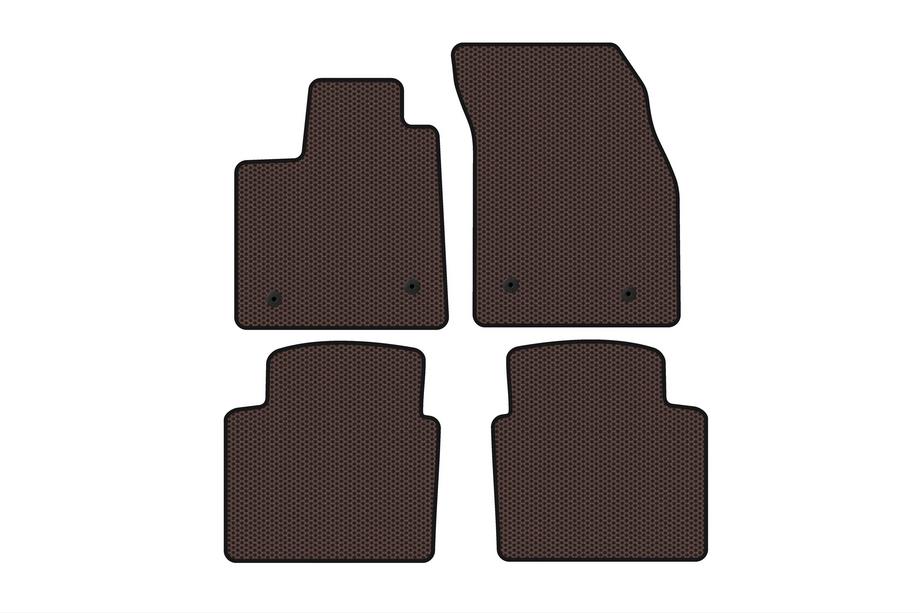 Ford Focus IV 2018- Rubber floor mats Carsuit (SW, brown) Image
