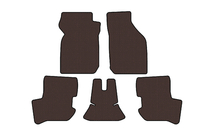 Ford Ka 1996-2008 Rubber floor mats Carsuit (HB, brown) photo 1