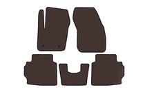 Ford Mondeo 2014-2022 Rubber Floor Mats Carsuit (LB, Brown) photo 1